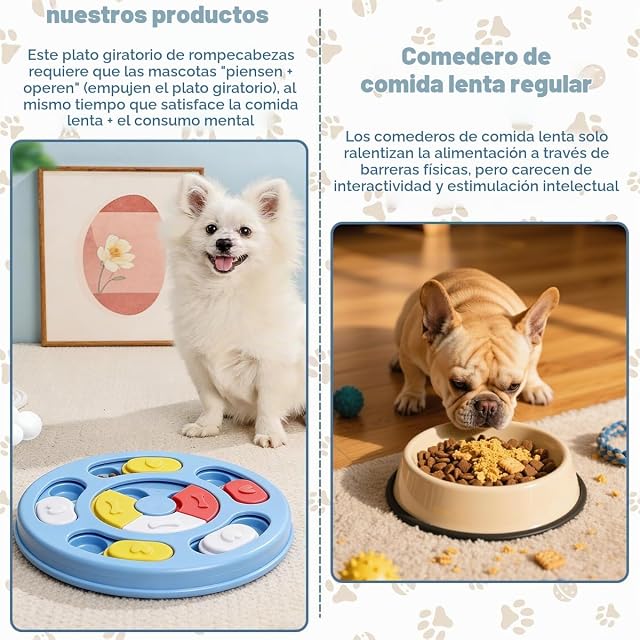 Foto 5 de 8 de BRRDAQU Perros Juguetes Rompecabezas