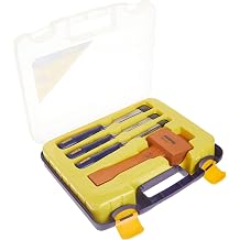 IRWIN Chisel Set for Woodworking with Mallet, 4-Piece 1788114