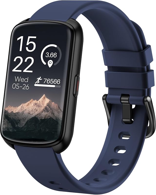 Fitness Tracker, Smart Watch for Women Men with 24/7 Heart Rate/Blood Pressure/Blood Oxygen Monitor,Sleep Tracker,Step & Calorie Counter, IP68 Waterproof Fitness Watches Compatible with Android&iPhone