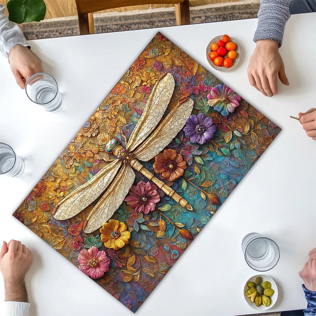 Puzzle Libélula, Puzzle 1000 Piezas para Adultos, Regalo Mujer/Hombre -2339