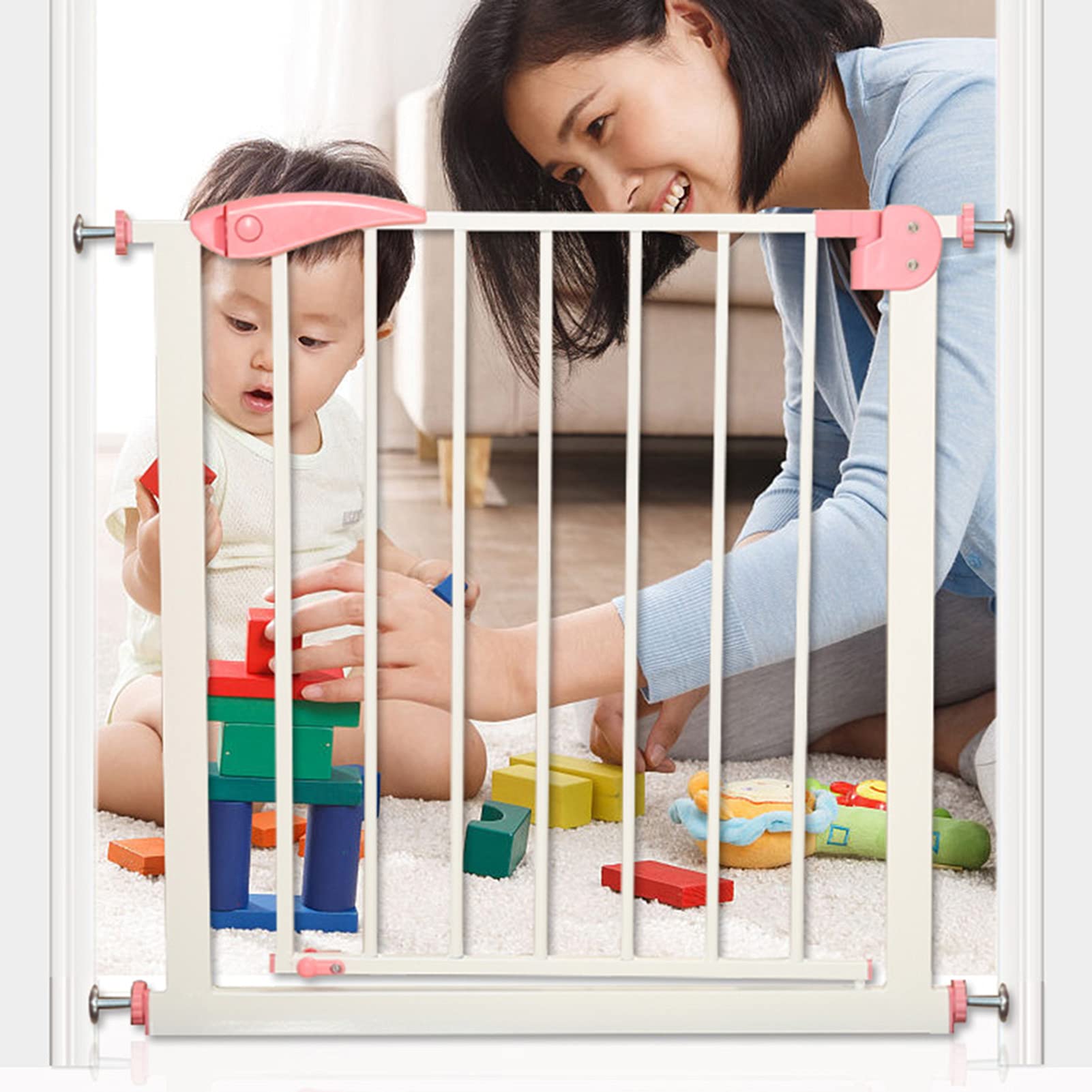 Barrière de sécurité enfants escalier et parcs pour animaux de compagnie 75cm