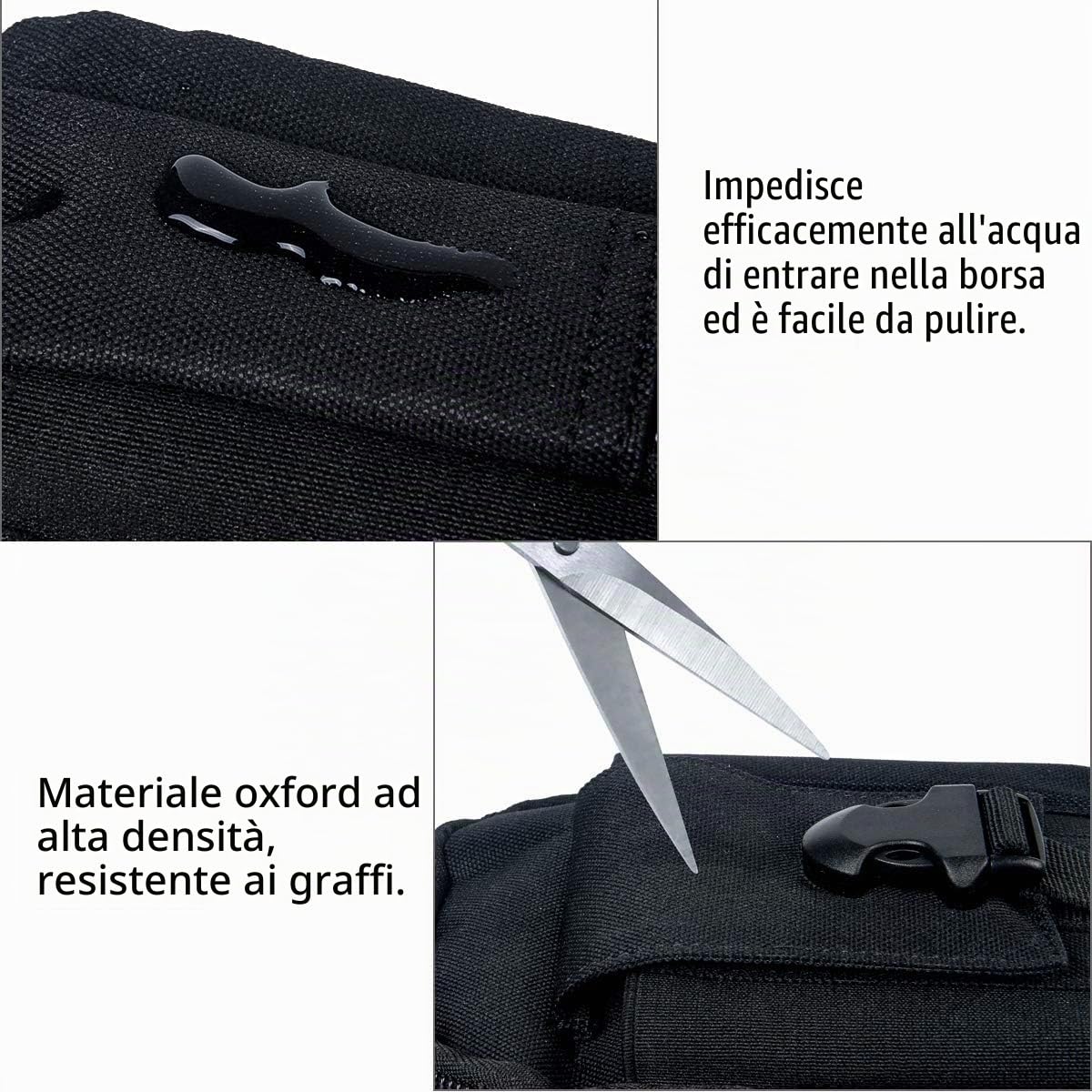 Flintronic Tattico Marsupio Sportivo Borsello 1000D Nylon Multifunzione Campeggio