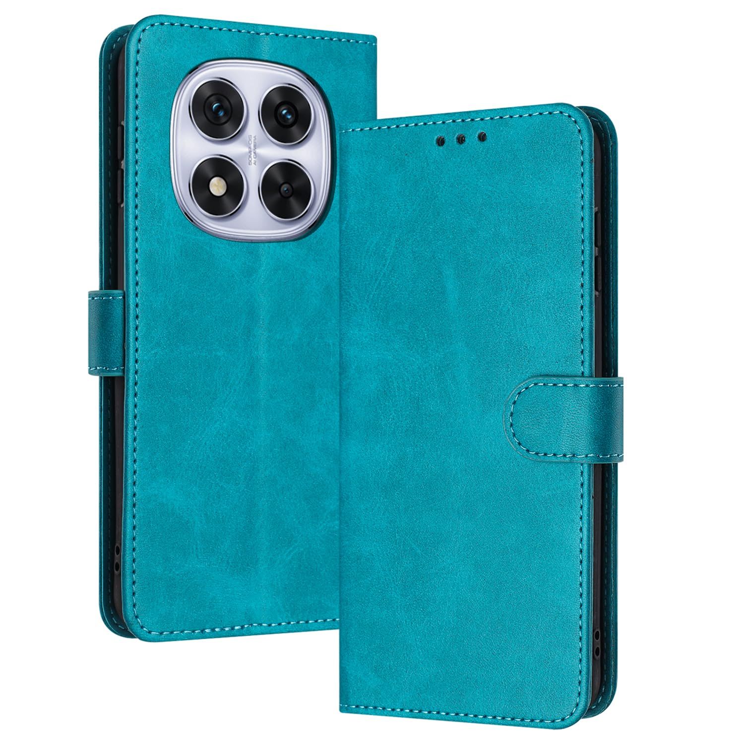 Hülle Für Xiaomi 14T Pro – PU Leder Wallet Mit Magnet-Ständer, Kartenfach Und Vollem Schutz, Stoßfest Und Präzise Geschnitten (Grün)