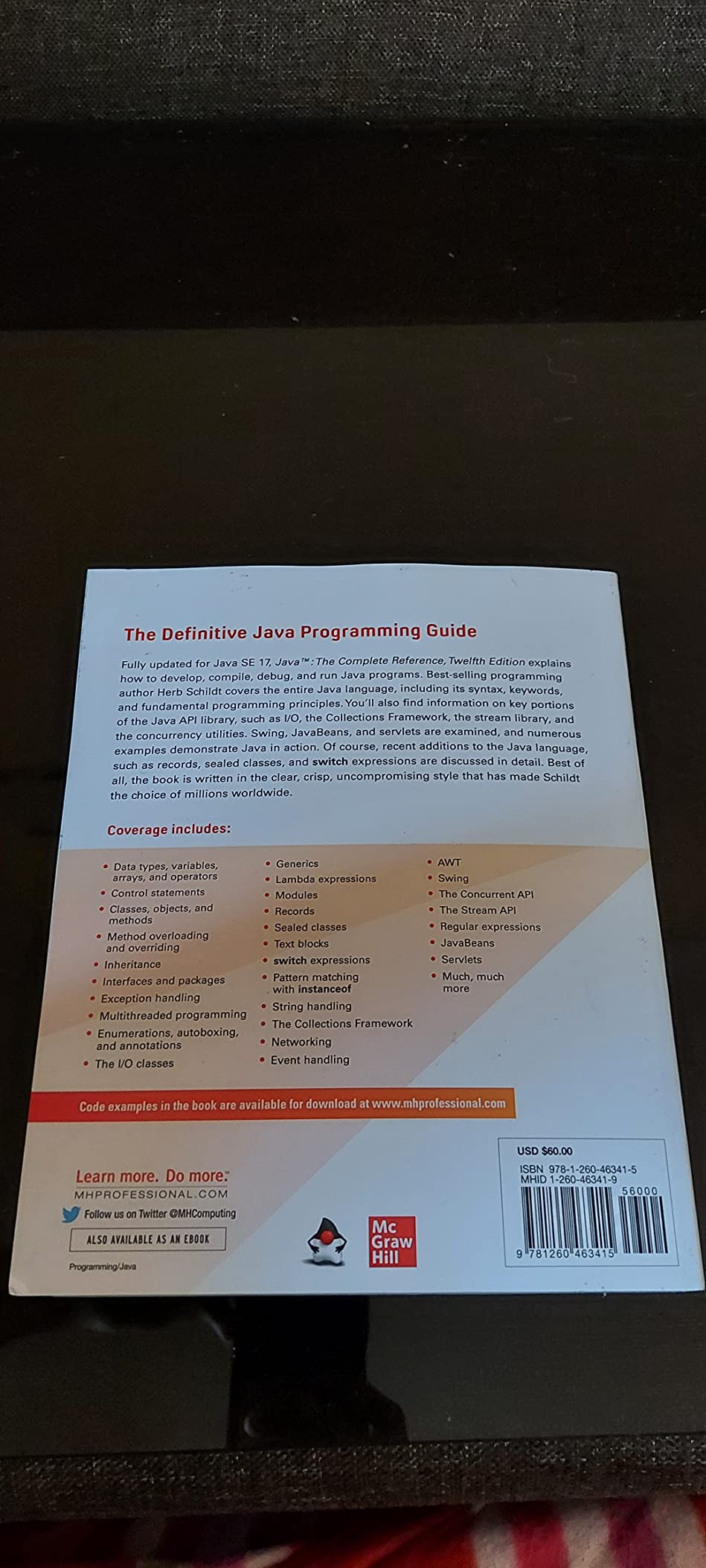 Java: The Complete Reference