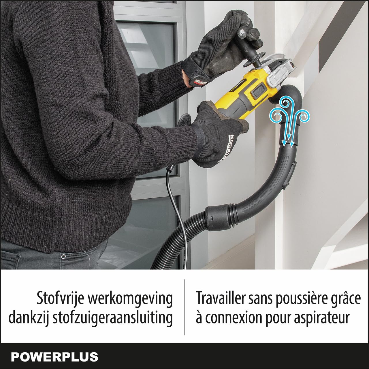 POWERPLUS POWX1347MC - Utensile multifunzione 300 W custodia in metallo