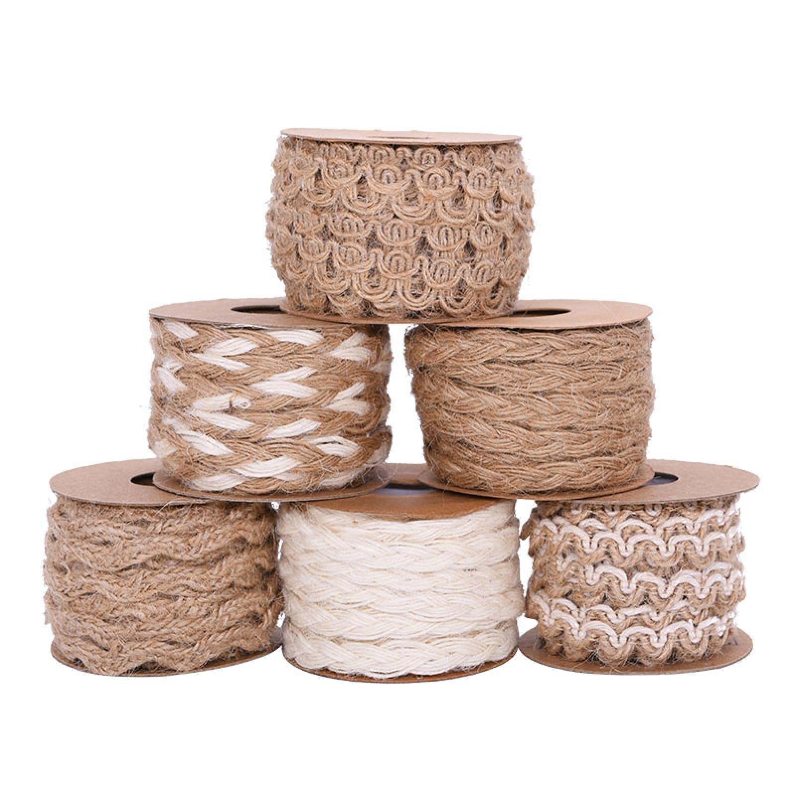 SOUJAP Cuerda De Cáñamo De 100 Pies Y 1/2 Pulgada