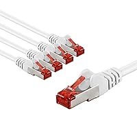 goobay 65985 - Cavo di rete CAT6 con cavo patch schermato S/FTP/CU