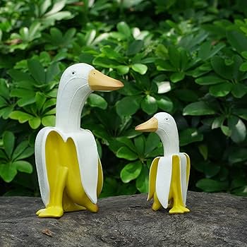 庭、花園、林戸装飾創意キャラクターかわいいアヒルの置物 庭、花園、林戸装飾創意キャラクターかわいいアヒルの置物