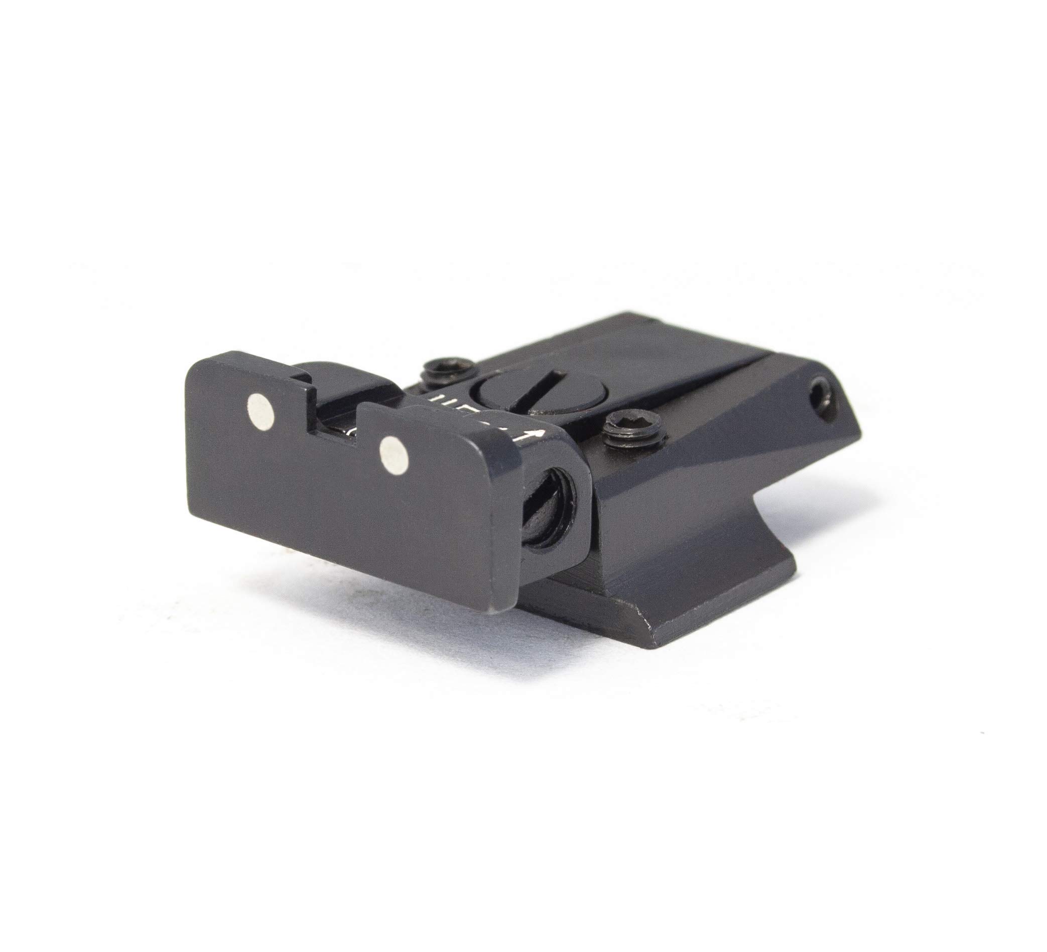 S&W - 10mm & 45acp (3rd Gen) - Rear Adjustable Sight - White Dot