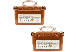 Crazy Korean Cooking Kimchi Container for Fermentation and Storage, Vacuum Sealed 1.3 Gallon