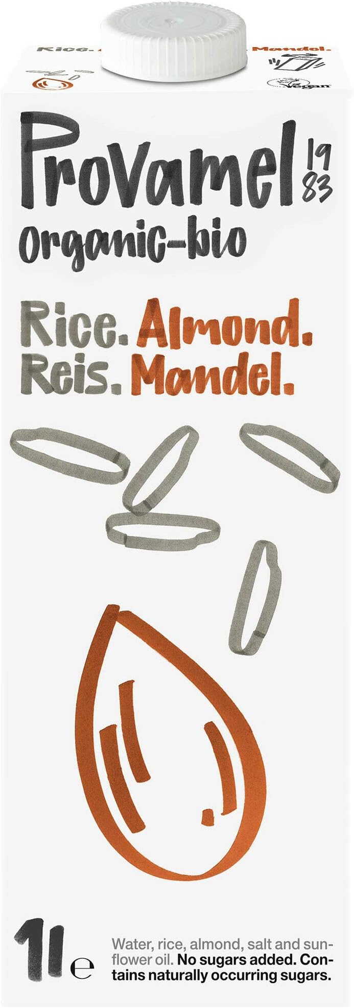 Provamel Riso Mandorla Bevande A Base Di Mandorla Biologico 1l