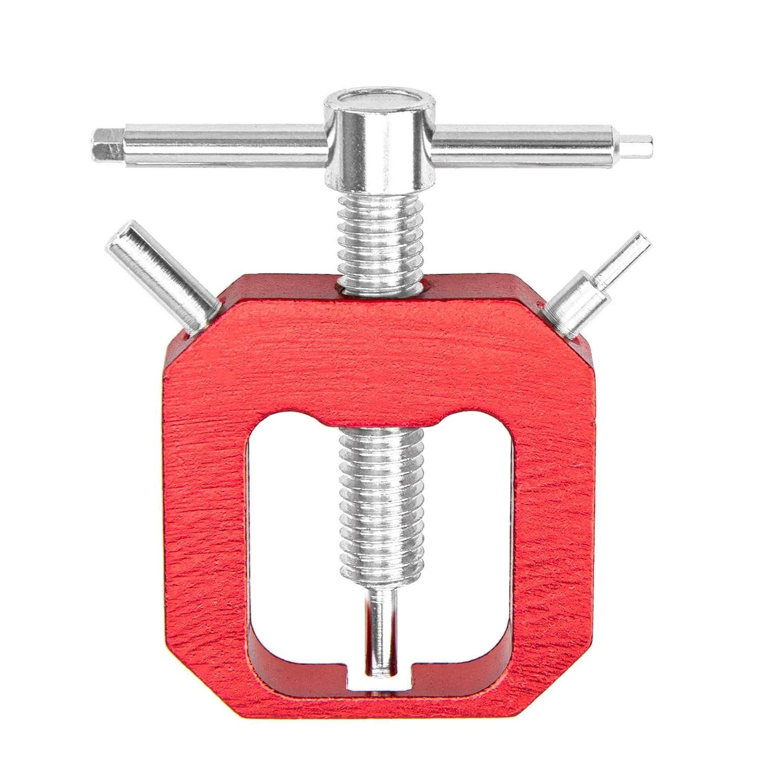 1/8 1/10 RC Motor Gear Puller Remover Universal Pinion Gear Tooth Extractor Repair Tool for 1:8 1:10 Scale Crawler Truck Car Upgrade Parts HSP HPI Axial SCX10 Traxxas RC4WD Redcat (Red)