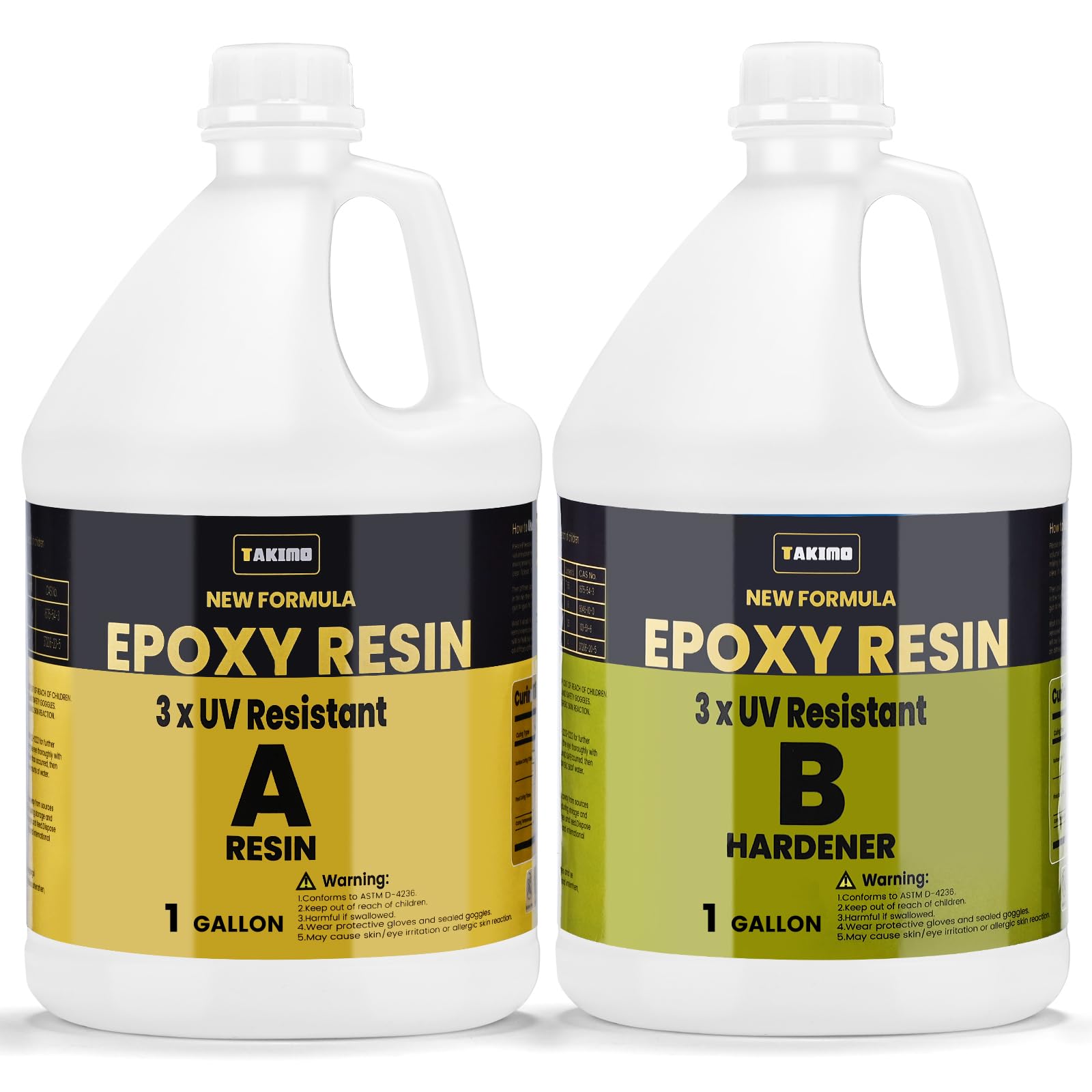 TAKIMO 2 Gallon UV Resistant Resin Kit