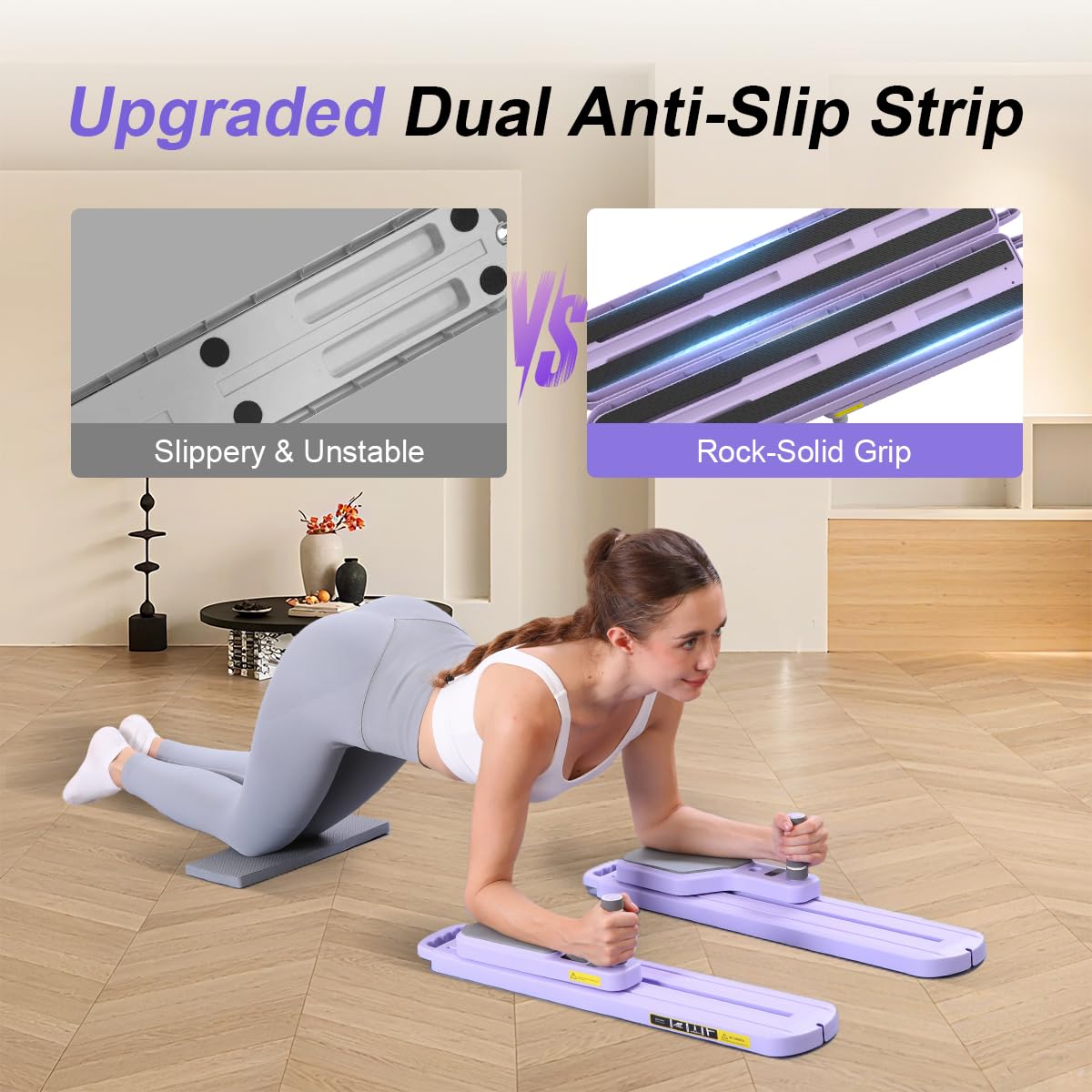 Condition photo showing New/Like New for Pilates Board, Pilates Reformer Multifunctional Home Workout Equipment with Resistance Bands & LED Timer, Anti-Slip Design Machine, Core & Full Body Training Pilates Kit for Women and Beginners