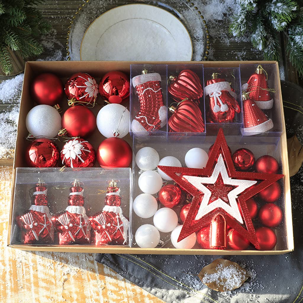 PANGBOER Ciondolo per albero di Natale appeso ornamento domestico decorazione natalizia palla pupazzo di neve decorazione Capodanno giocattoli per bambini ornamenti pendenti