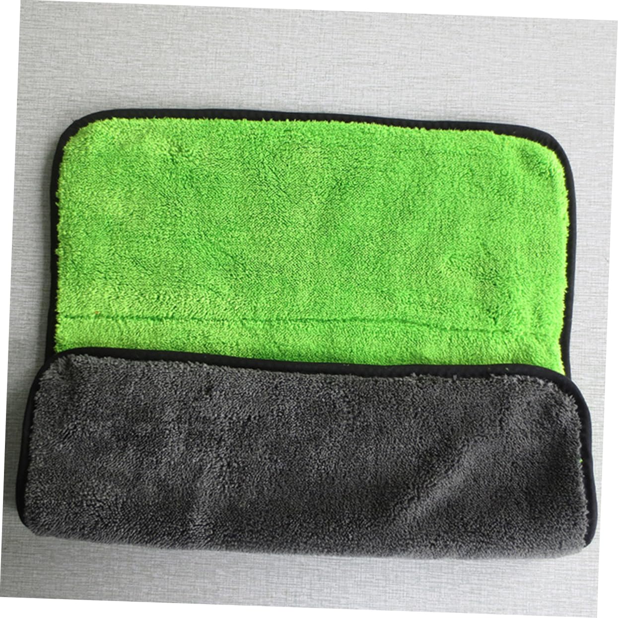 Gatuida 3piezas Toalla De Limpieza De Microfibra para Coche Doble Cara y Alta Absorción para Secado y Pulido De Vehículos Compatible Interiores y Exteriores