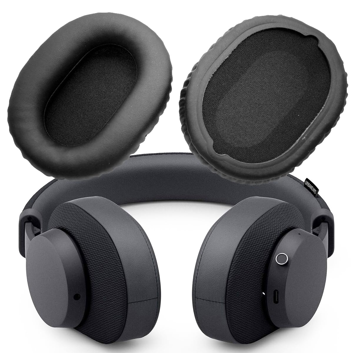 Ersatz-Ohrpolster Für Urbanears PLATTAN ADV | Aus Proteinleder & Memory-Schaum | Bequem & Geräuschreduzierend