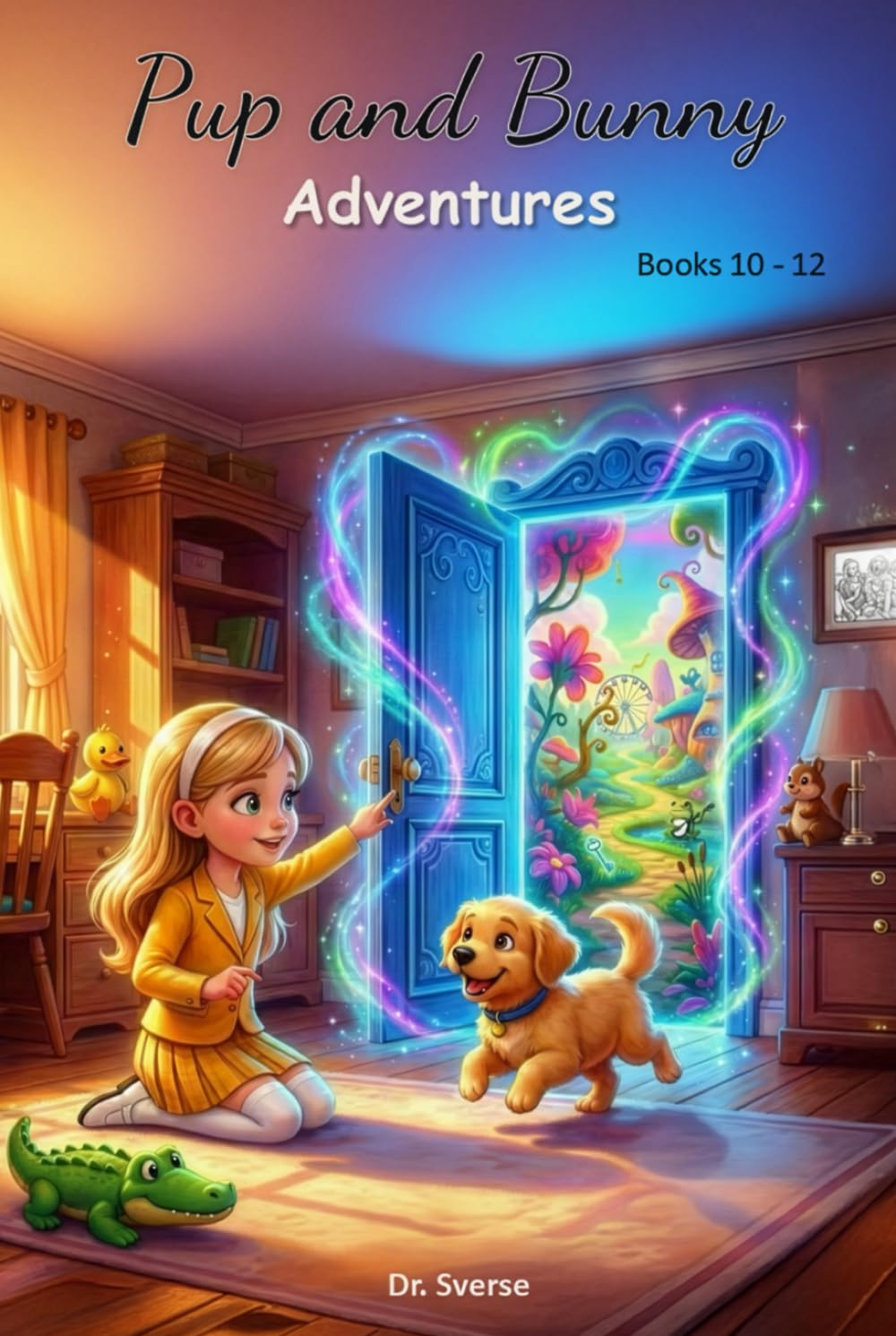 Pup and Bunny Adventures, Books 10-12: Magical Journeys with Dog, Teaching Social Life Lessons