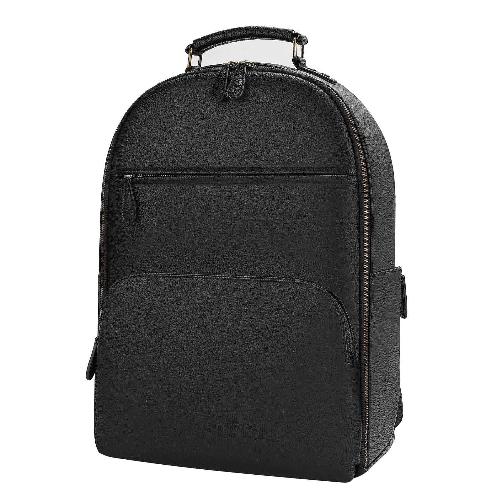 Divvia Camera Backpack Classic PU Leather for DSLR, Professional Camera Bag for Photographers with 15 Inch Laptop Compartment Large 20L