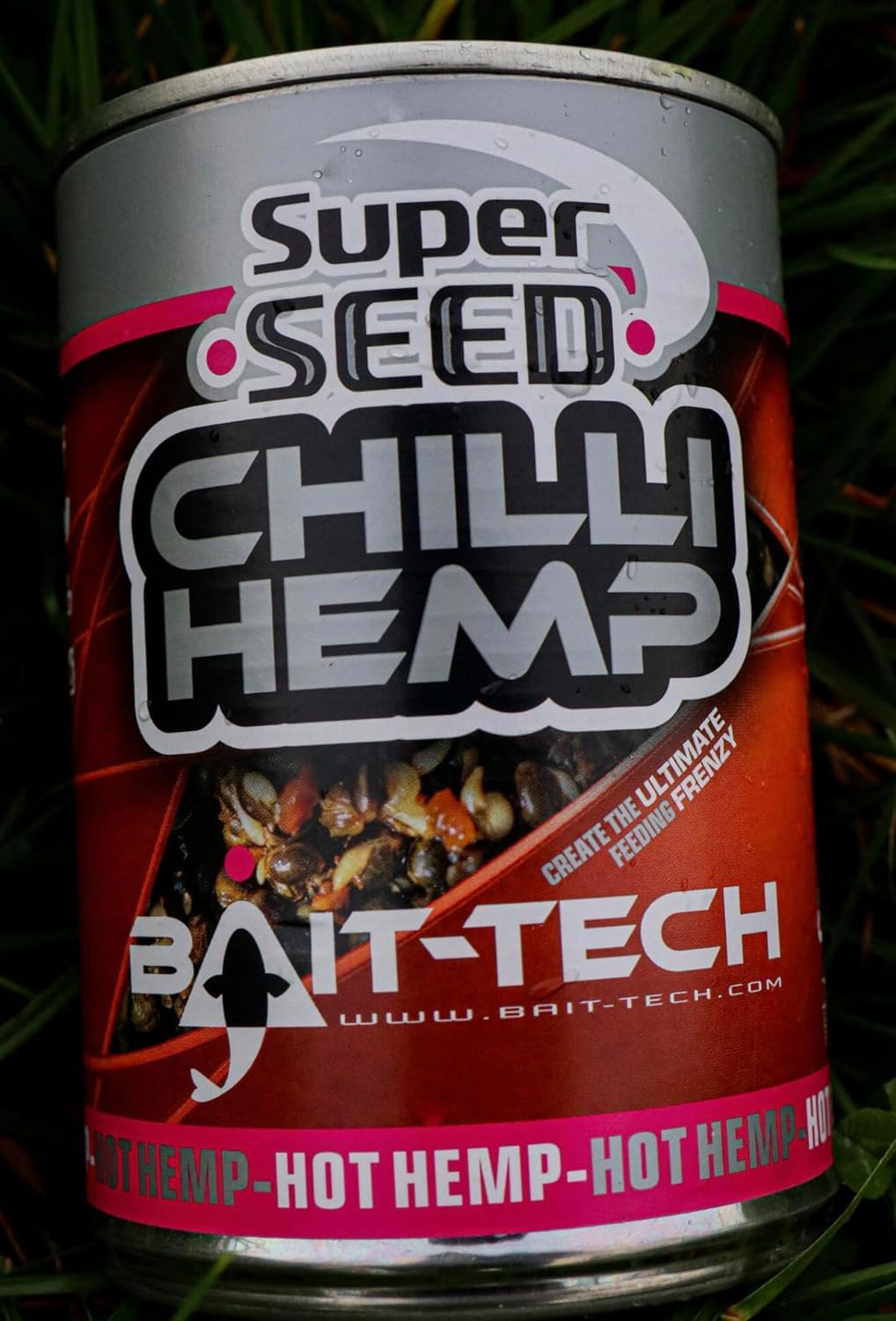 Canned SuperSeed Hemp Chilli (350g) Bait -Tech Fishing Bait