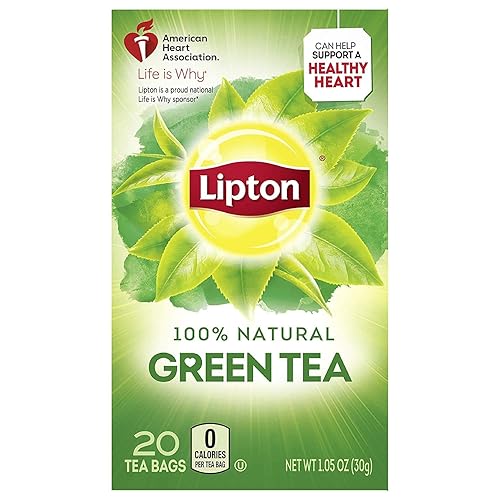 Lipton, Bolsas de té verde puro (paquete de 2) 2