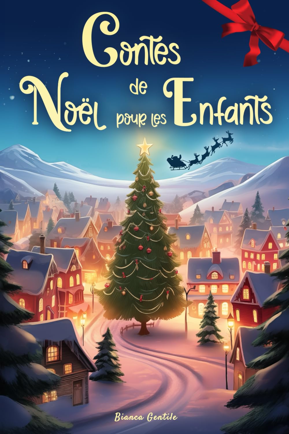 Contes de Noël pour enfants: Douces Histoires avec des Illustrations en ...