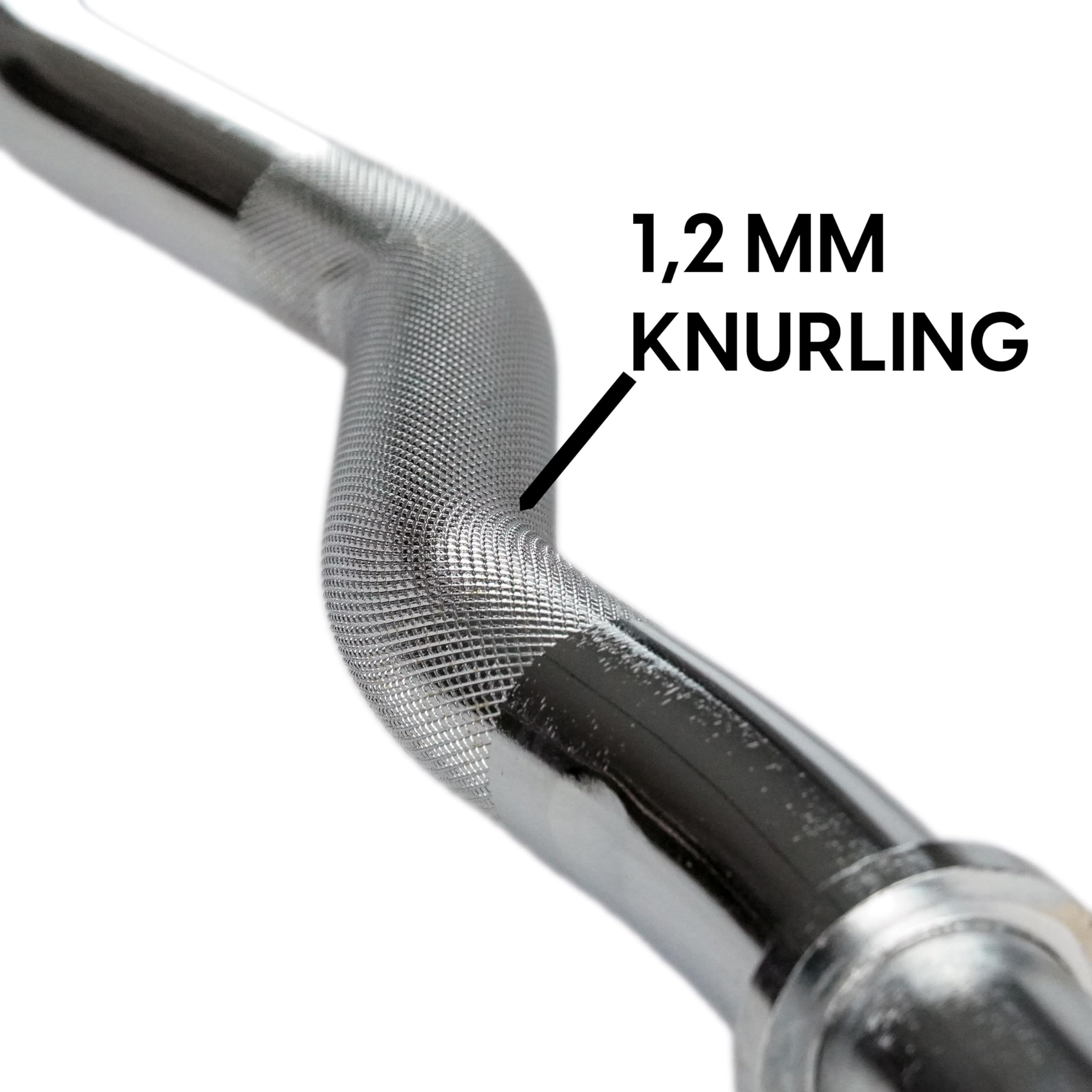 Hop-Sport Barre d'haltère longue 120cm, 30mm, chromée, antidérapante au meilleur prix sur Hop-Sport Barre d'haltère longue 120cm, 30mm, chromée, antidérapante au meilleur prix sur