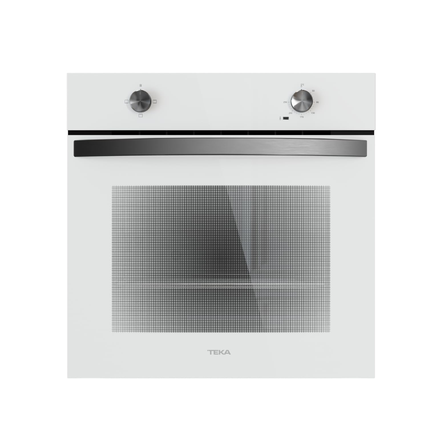 TEKA Horno Convencional 75/72L Sistema ThermoSeal, Esmalte BrightClean, 3 Funciones de Cocción, Bandeja Antivuelco, Modelo NEO HBB 4350 WH