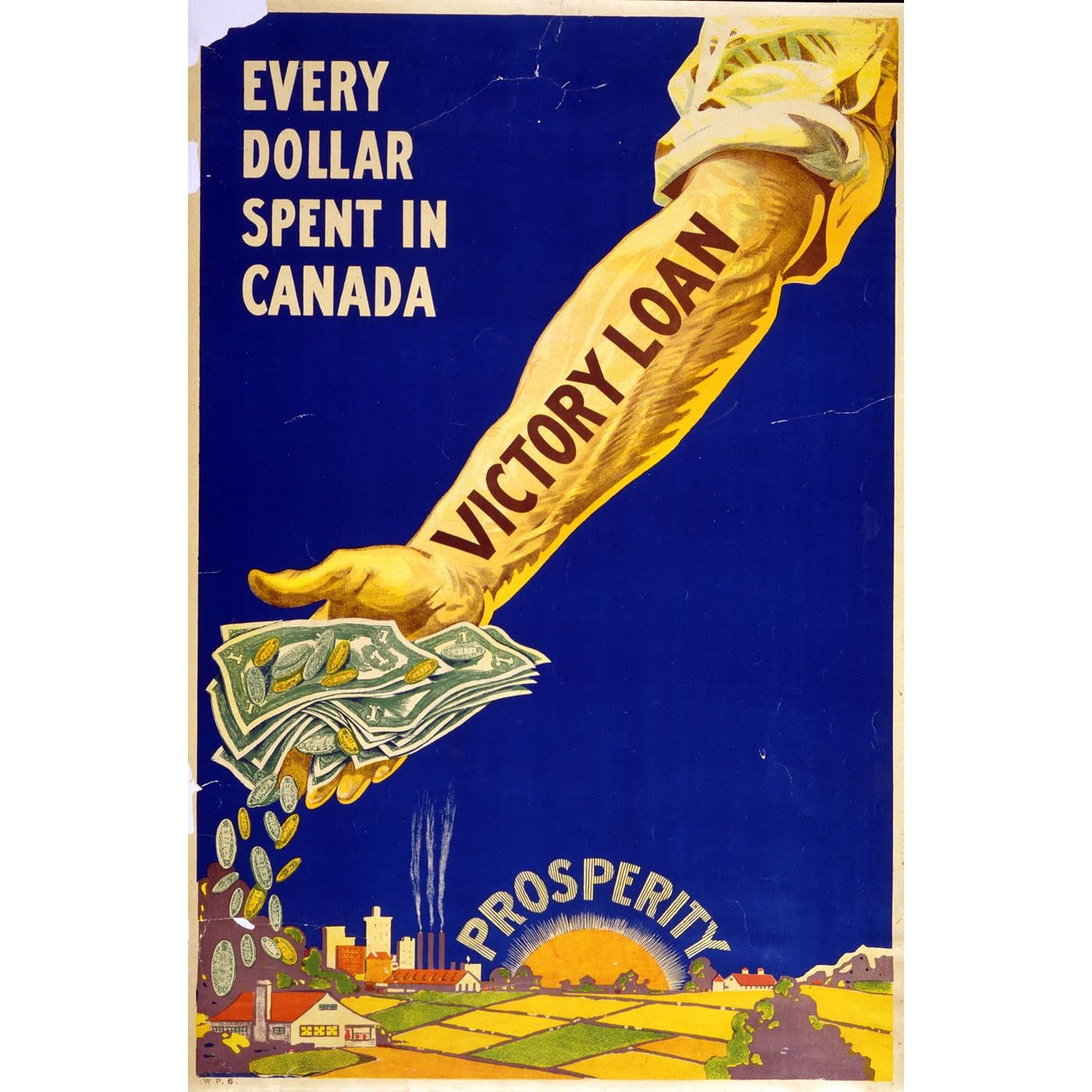 Poster Canada Victoire grand format 76x101 cm pour votre décoration murale