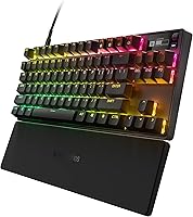 New SteelSeries Apex Pro TKL 2023 Ed.- World's Fastest Mechanical Gaming Keyboard - Adjustable Actuation - Esports...