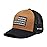 Columbia Unisex Tree Flag Mesh Ball Cap, Camel Brown/Black, XX-Large