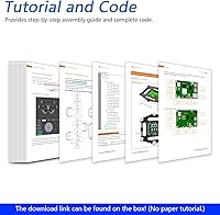 Vista 6 de Freenove Kit de Robot Hexápodo Grande para Raspberry Pi 5 4 B 3 B+ Zero 2 W, Caminata, Autoequilibrio, Reconocimiento Facial, Medición Ultrasónica