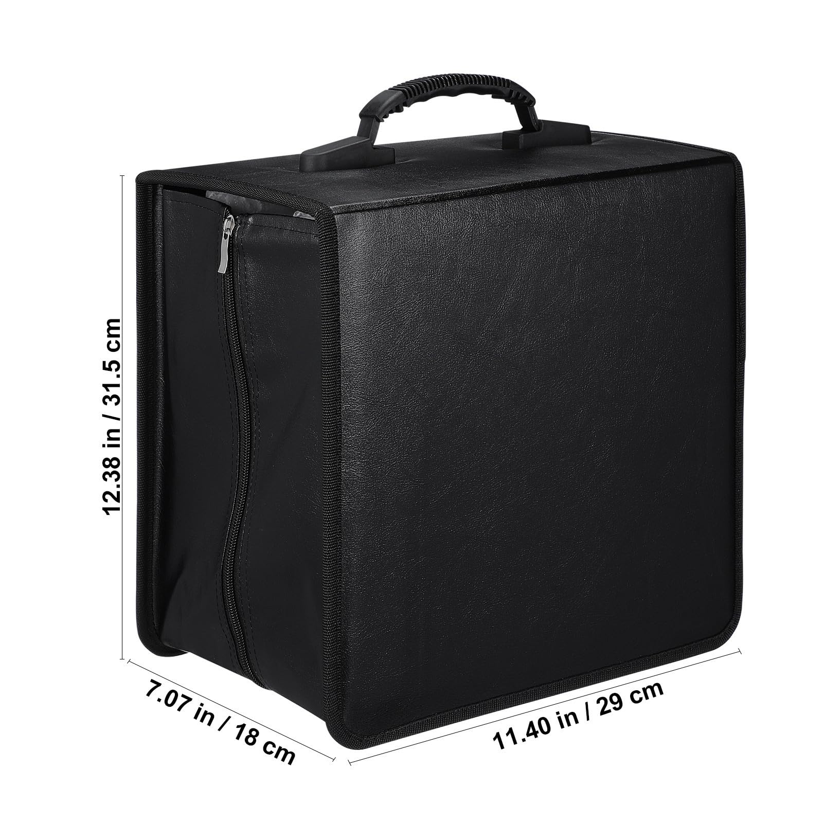 Tragbare CD Tasche für 520 Discs, Schwarz, mit Griff
