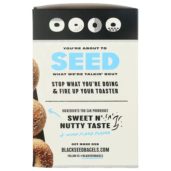 Black Seed Bagel, Bagel Sesame, 16 Ounce 5