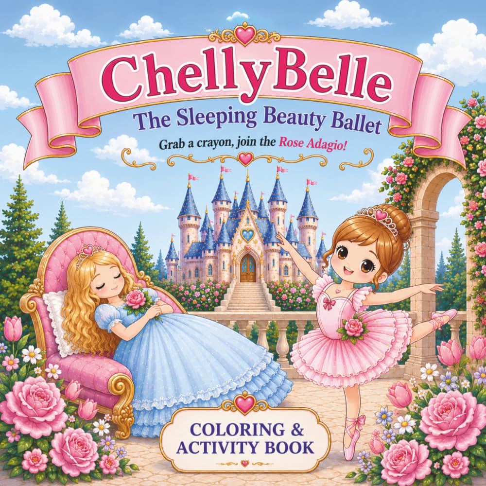 ChellyBelle - The Sleep Beauty Ballet: Grab a crayon, join the Rose Adagio!