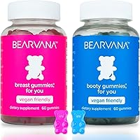Vista 8 de BEARVANA Gummies for You Herbal Blue - Suplemento para mujeres - Deliciosas píldoras gomosas de bayas - 60 gomitas