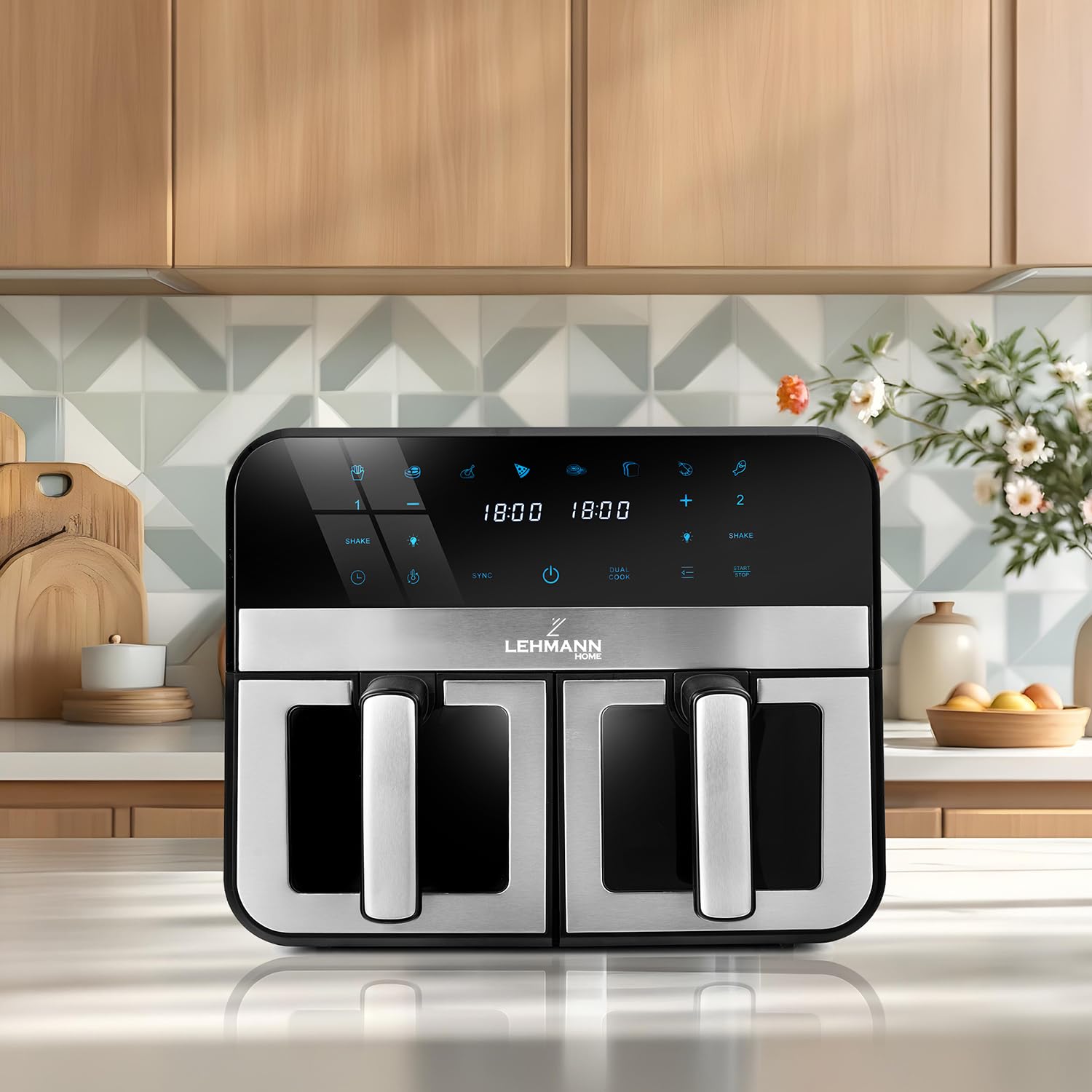 Friggitrice Ad Aria Calda Da 9 Litri Con Finestra Di Visualizzazione - Foto 7