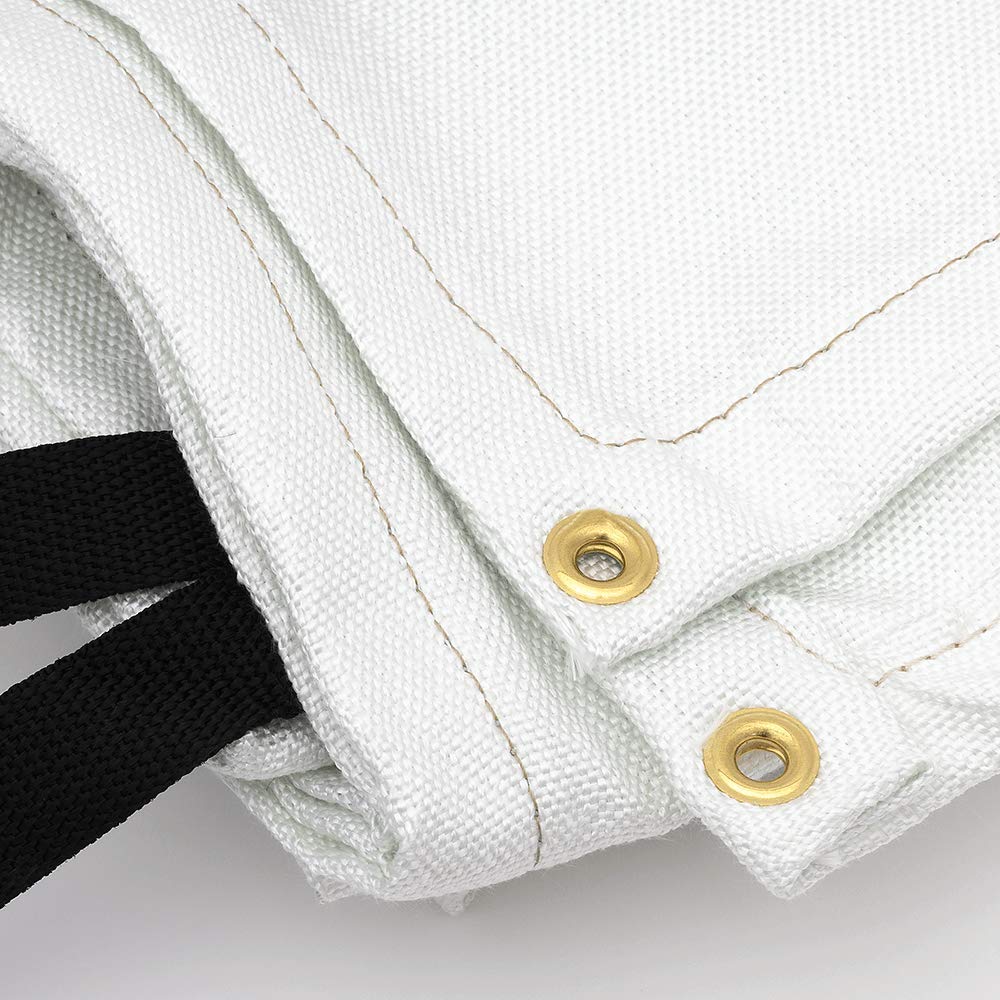 Welding Blanket, 4 ft. W, 6 ft, Tan