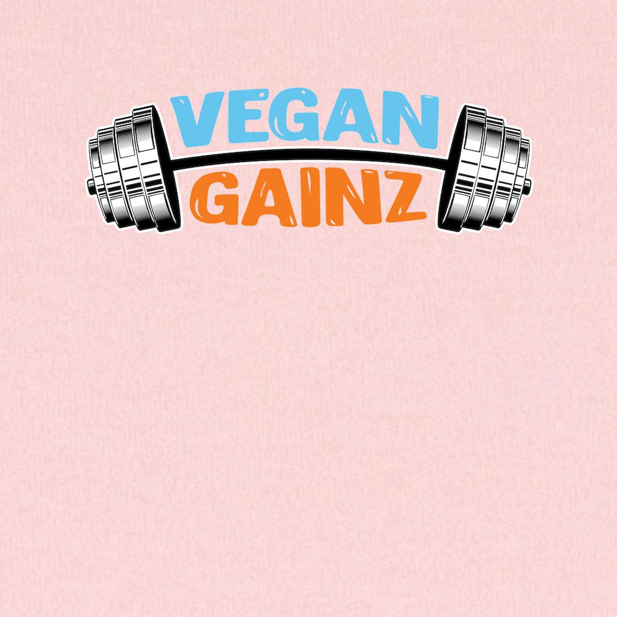 CafePress Vegan Gainz Bodybuilder Gym Weightlif Baby Blanket, Super Soft Newborn Swaddle