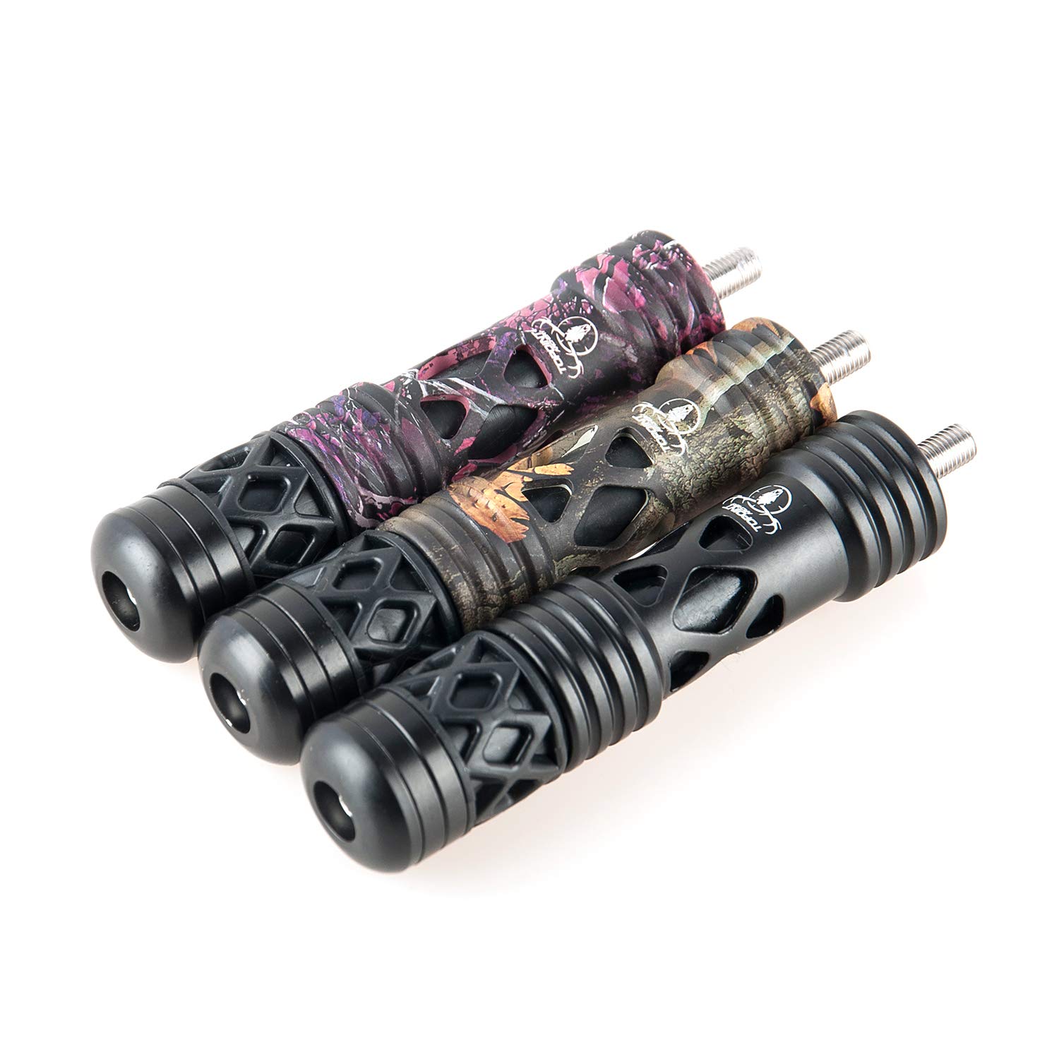 AMEYXGS Bogenschießen Bogen Stabilisator für Compound Bogen Balance Bar Rod 5 Zoll 8 Zoll Vibrations Reduzierung Bogen Dämpfer Dämpfung