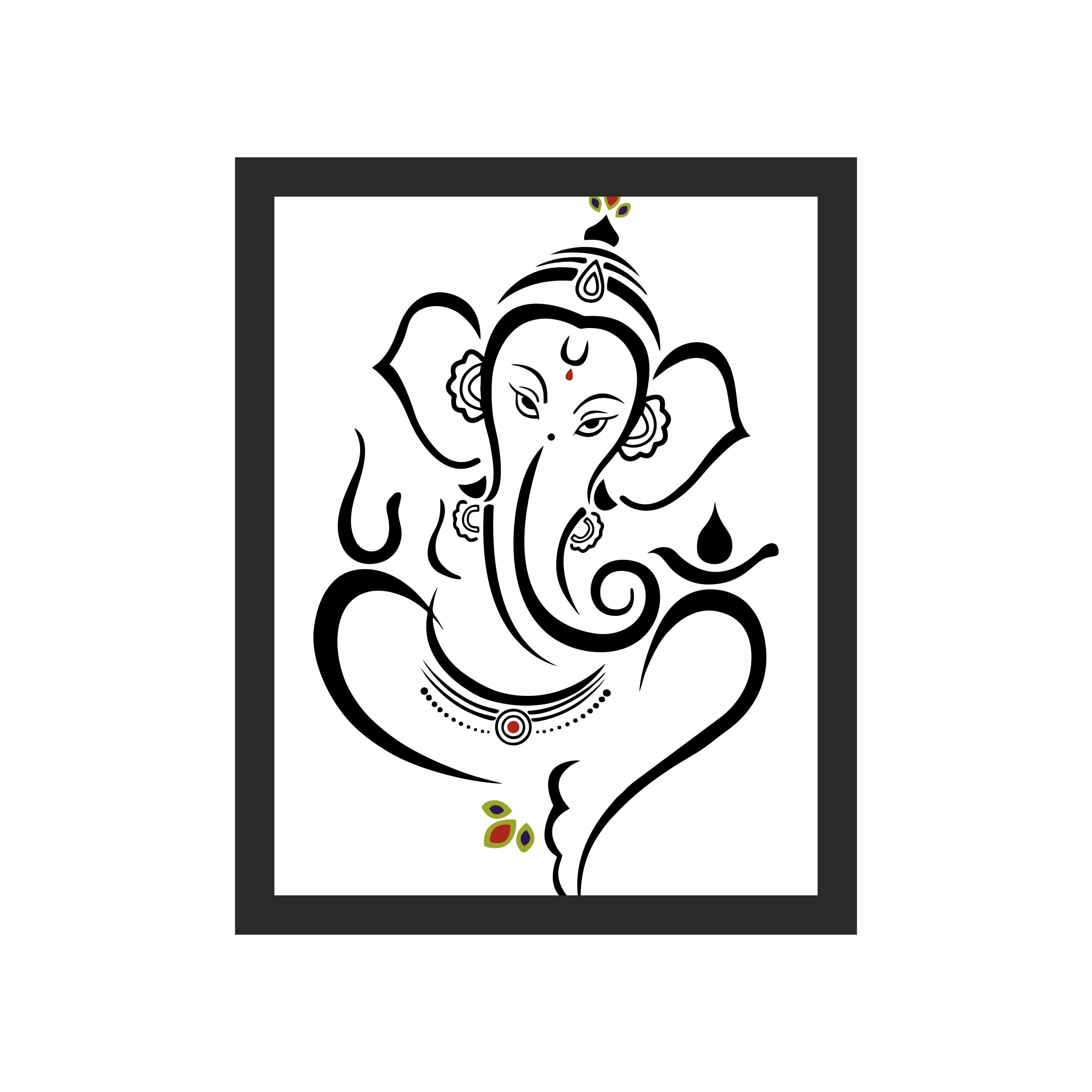 Ganesha of Modern Grace - 16x20