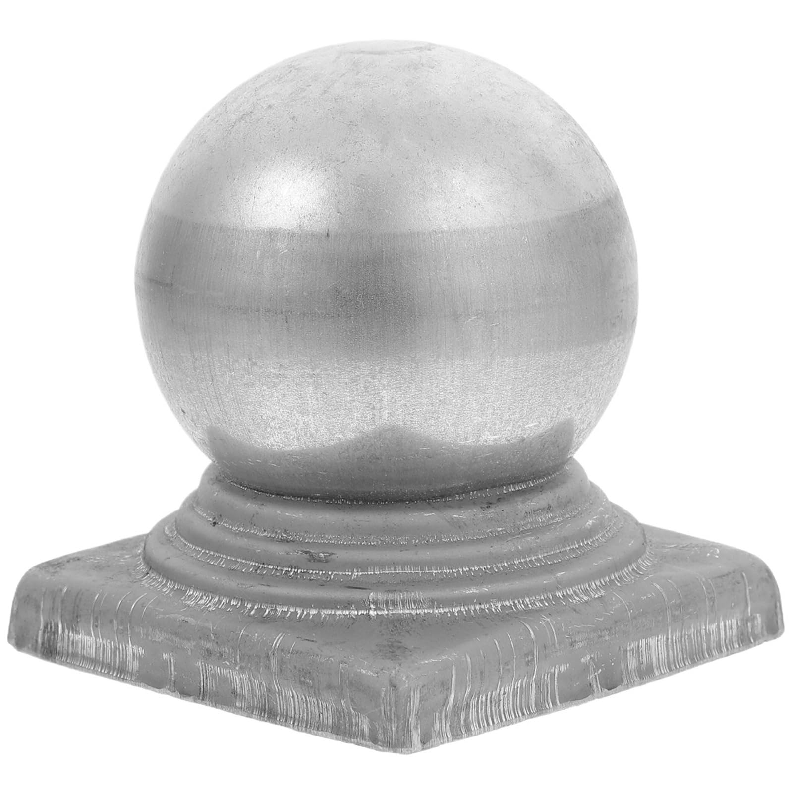 Irgvjifr One Color Fence Posat Cap Column Cap Fence Post Accessory Covers For Railing Decorative Finials Zinc Steel For Courtyard