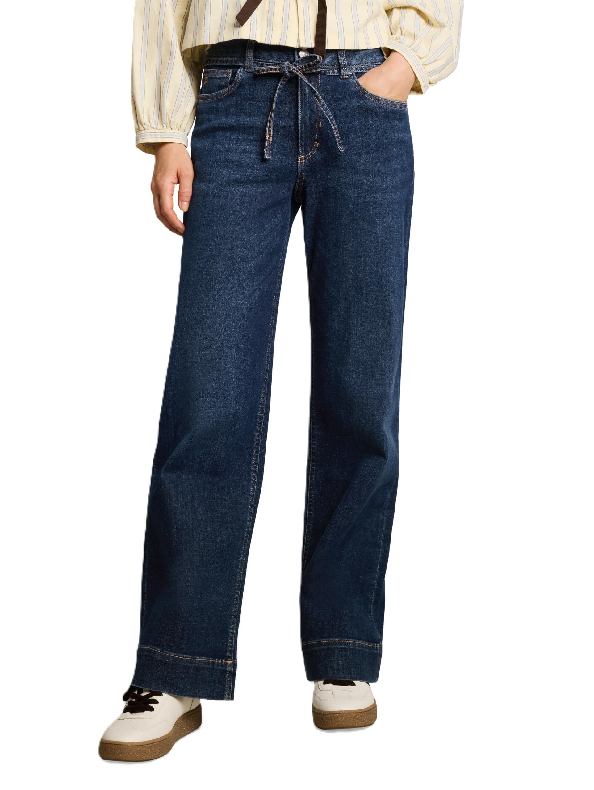 Tom Tailor Denim Damen TTEMILY Wide Jeans 1052913