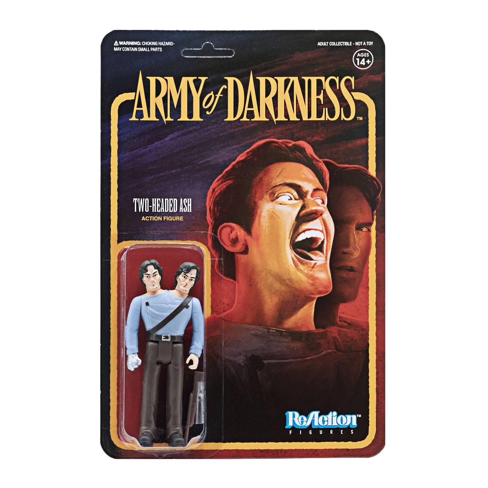 Amazon.com: Super7 Army of Darkness: Two-Headed Ash Reaction