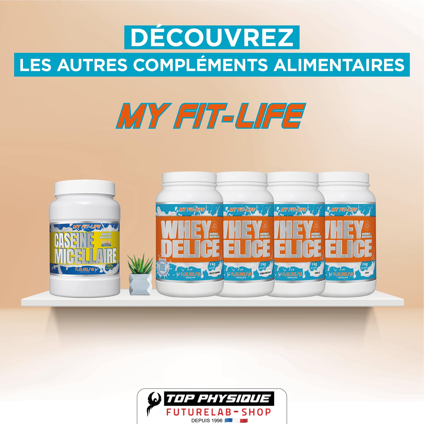 Whey Delice | 100% Whey Protéine labellisée Lacprodan®, jusqu’à 75% de protéine | Construction et Récupération Musculaire | Chocolat Noisette | 33 Portions | 1 kg