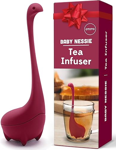 Miniatura 10 de Infusor de té de cangrejo de OTOTO – Lindo infusor de té, accesorios de té para amantes del té, accesorios de cocina, regalos divertidos, infusores