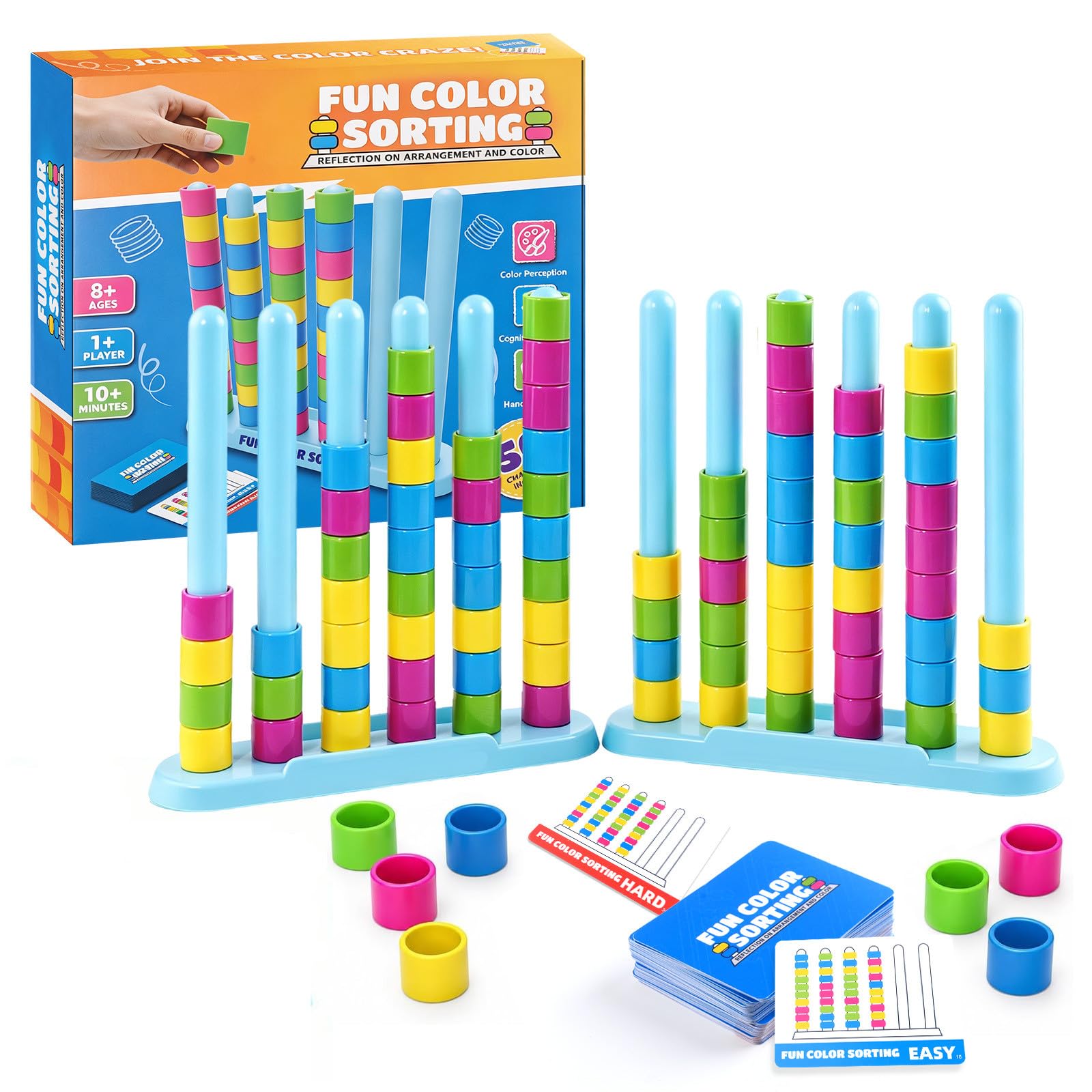 lunule Colour Stack Challenge Game–Stacking Game for Kids & Adults