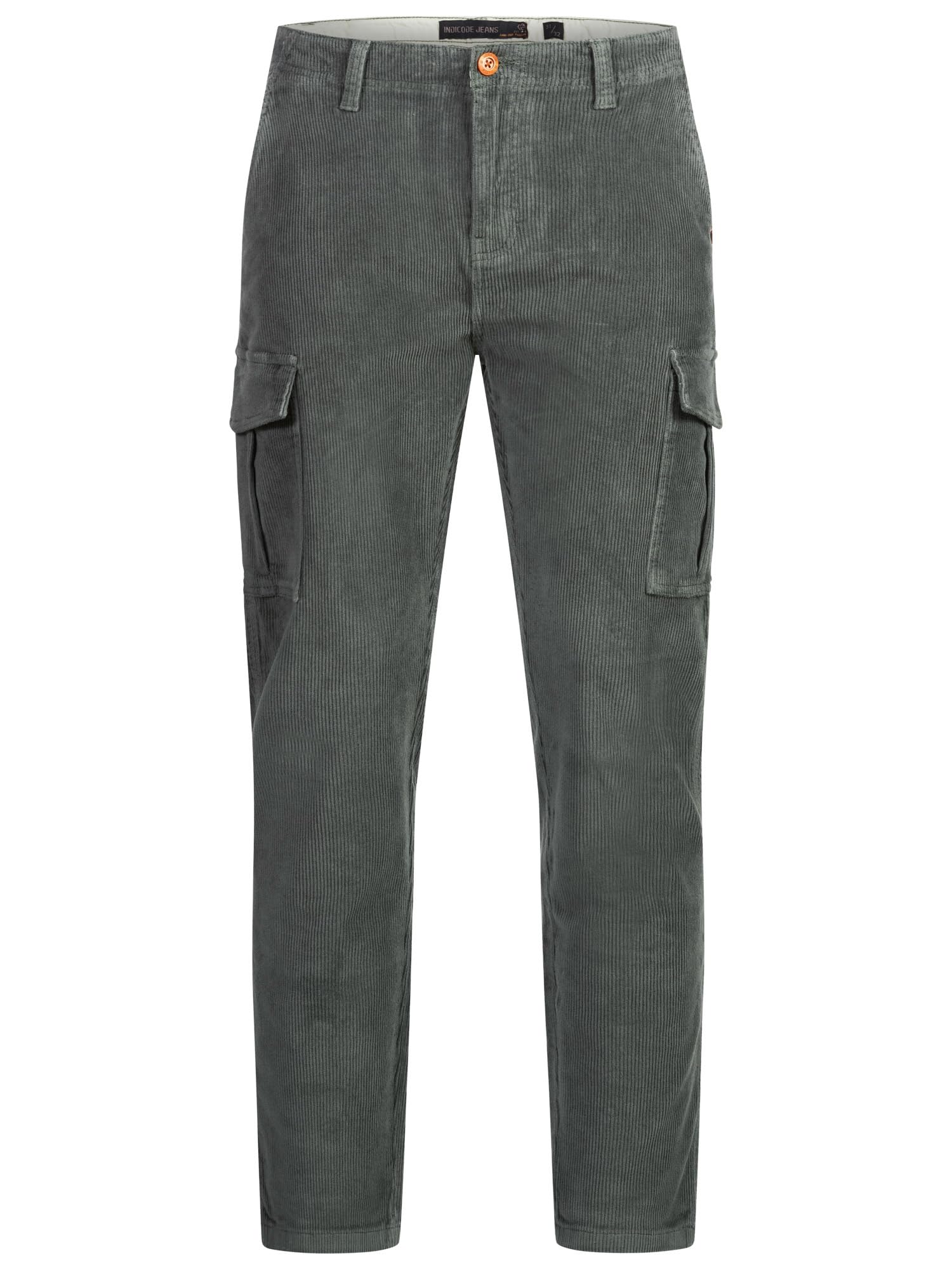 Indicode Pantalones de pana para hombre INJammon con elástico de algodón | Pantalones de hombre Pantalones de ocio para hombre