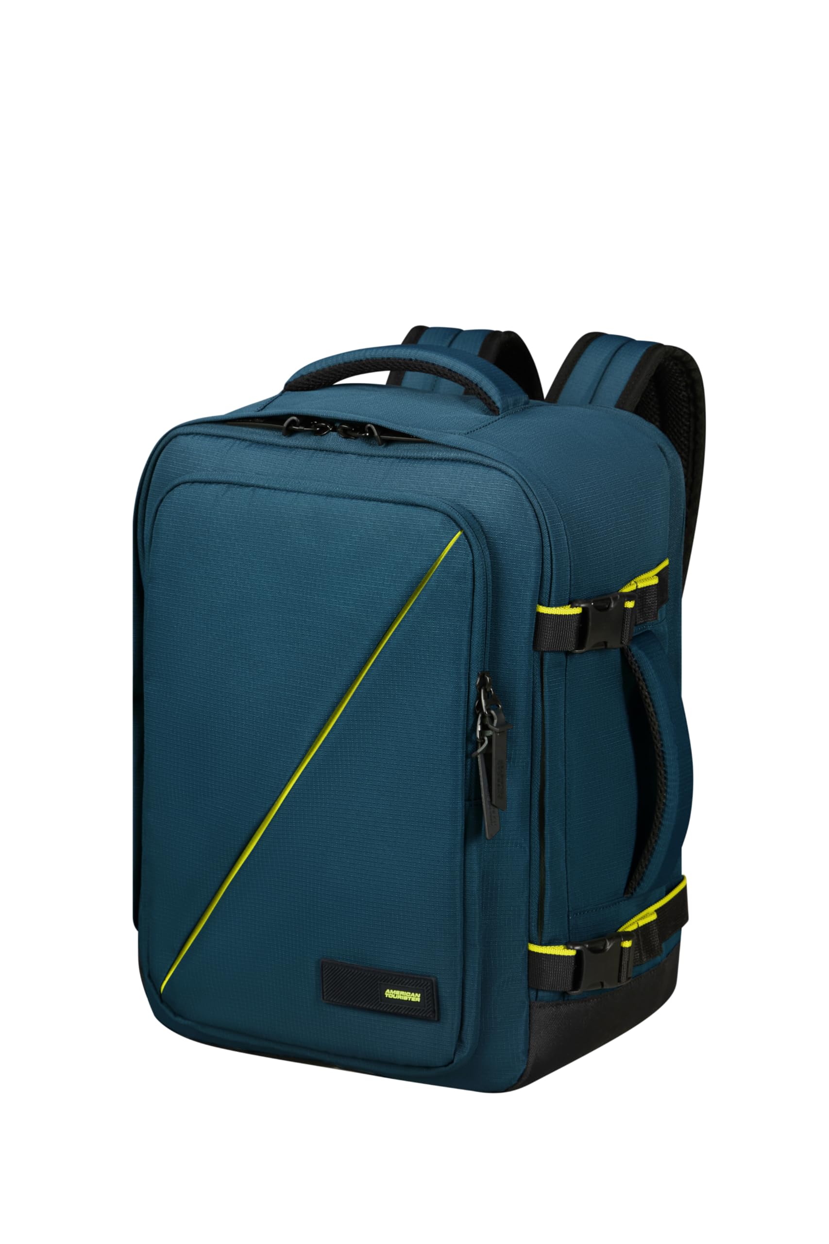 American Tourister Take2Cabin - Wizz Air/Vueling Cabin Borse 30 x 20 x 40 cm, 26,5 L, 0,60 kg, bagaglio a mano, backpack aeroplano S/M Underrseater, blu (Harbour Blue)