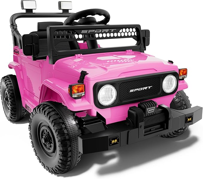 Superise 12V Ride-On Car with Remote Control
